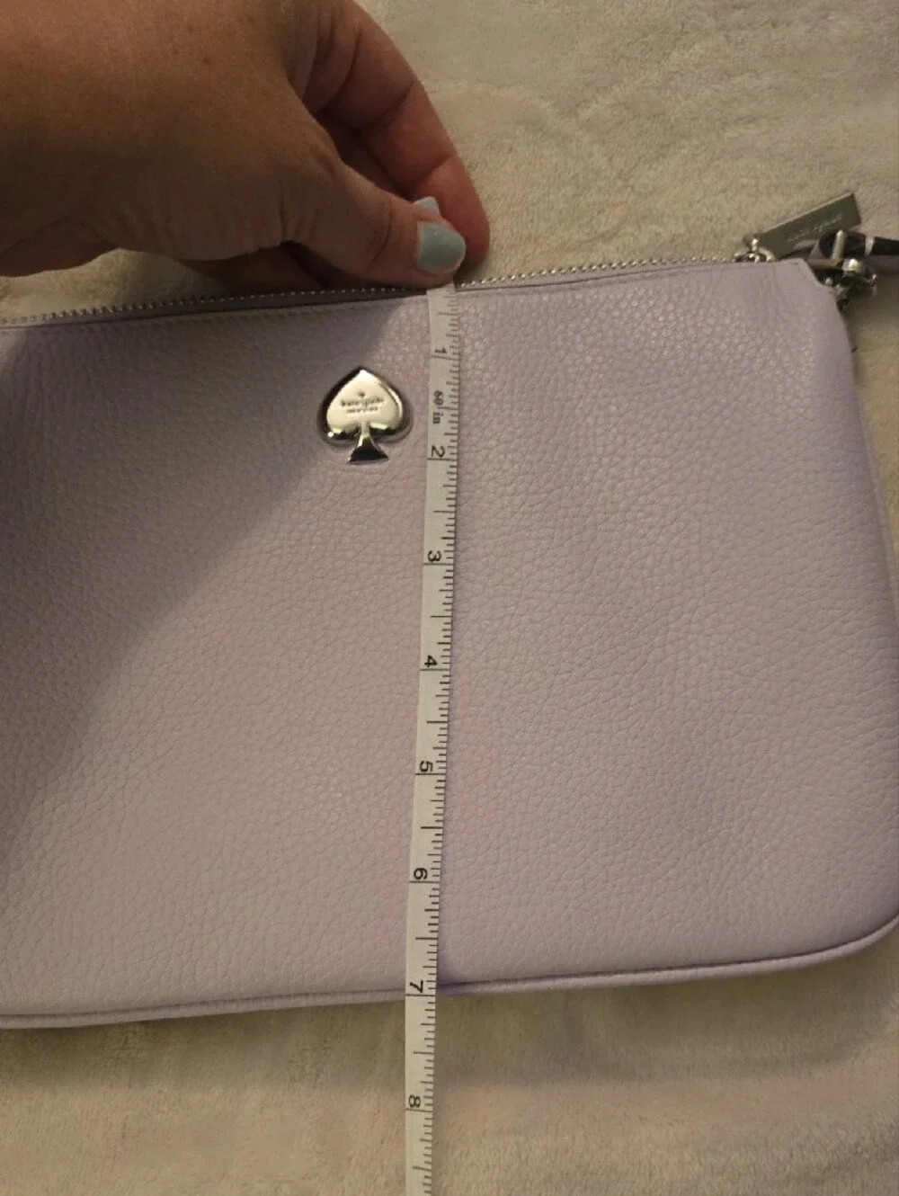 kate spade Lavender Pebbled Leather Crossbody Bag
